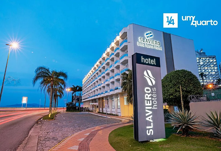 Apto. hotel Slaviero Baía Norte Florianópolis