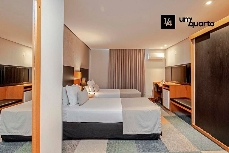 Loft Batel by ¼ UmQuarto.