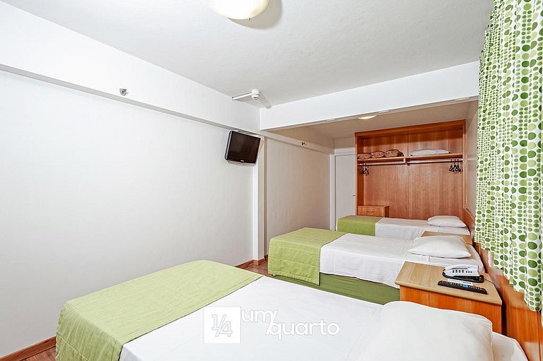 Apto. hotel Slim Congonhas.