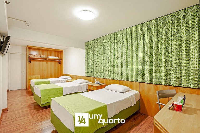 Apto. hotel Slim Congonhas.