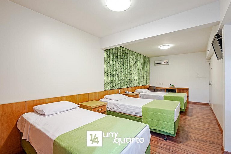 Apto. hotel Slim Congonhas.