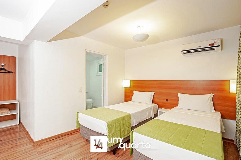 Apto. hotel Slim Congonhas.