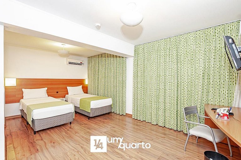 Apto. hotel Slim Congonhas.