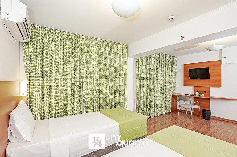 Apto. hotel Slim Congonhas.