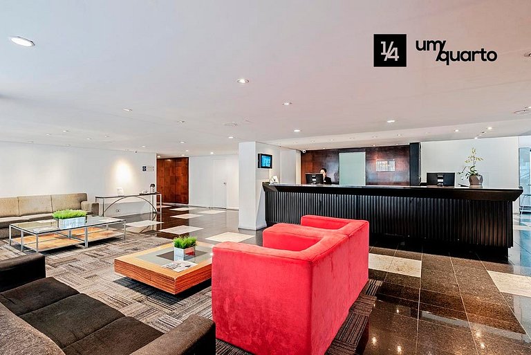 Loft Próx. Shopping Curitiba by ¼ UmQuarto.