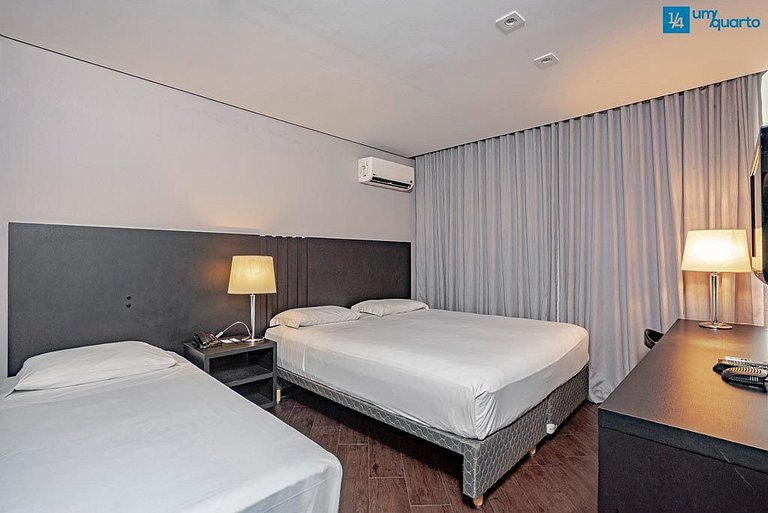 Apto. hotel Slaviero Baía Norte Florianópolis