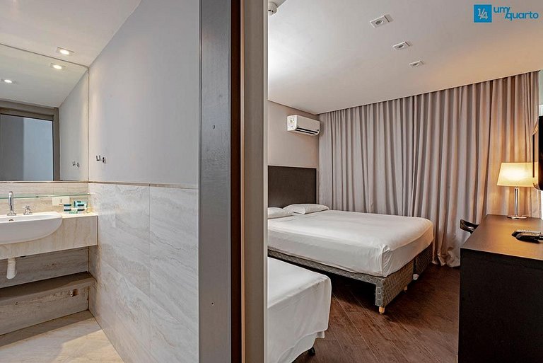 Apto. hotel Slaviero Baía Norte Florianópolis