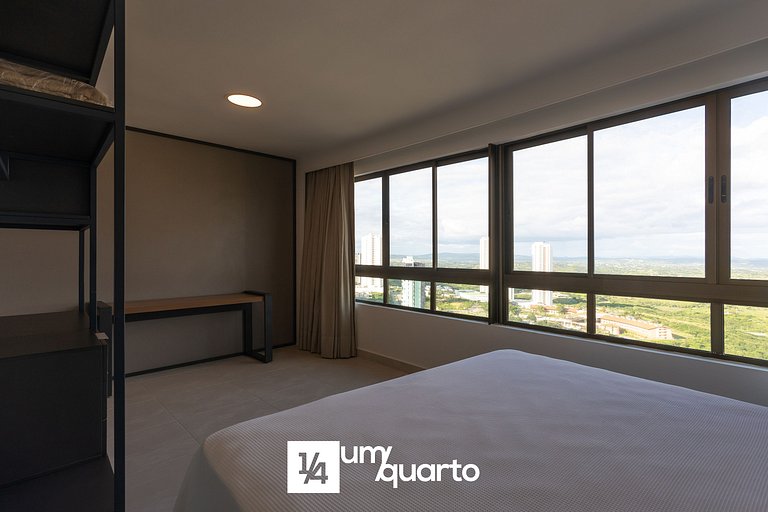Flat Heron Marinho by ¼ UmQuarto.