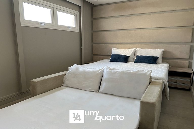 Loft Congonhas para até 4 pessoas by ¼ UmQuarto