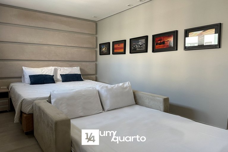 Loft Congonhas para até 4 pessoas by ¼ UmQuarto