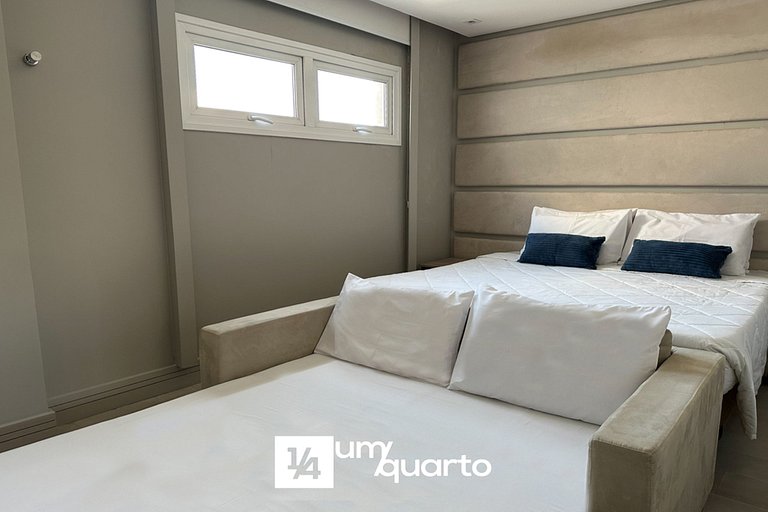 Loft Congonhas para até 4 pessoas by ¼ UmQuarto