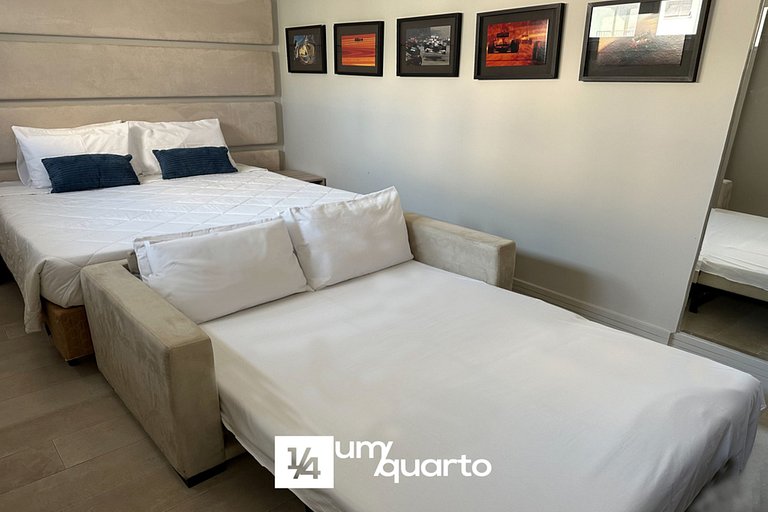 Loft Congonhas para até 4 pessoas by ¼ UmQuarto