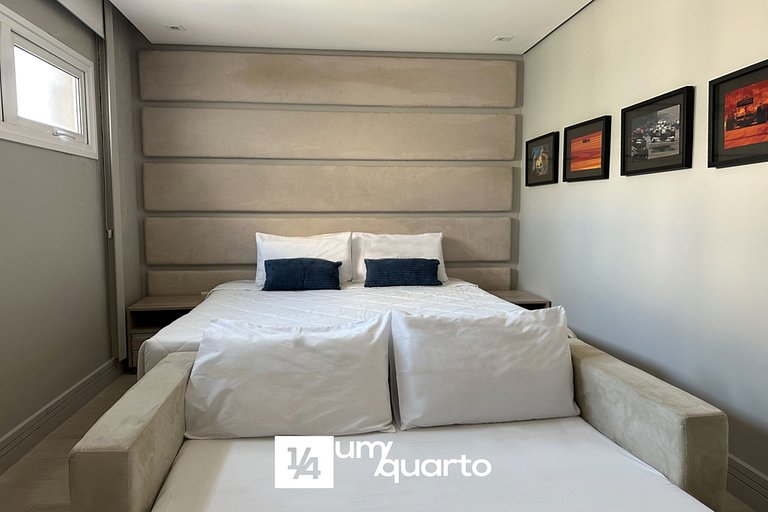 Loft Congonhas para até 4 pessoas by ¼ UmQuarto