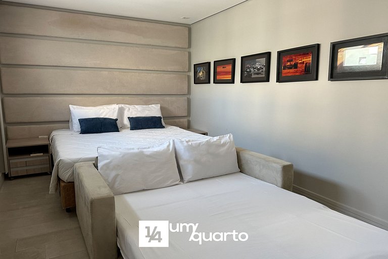 Loft Congonhas para até 4 pessoas by ¼ UmQuarto