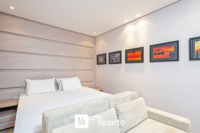Loft Congonhas para até 4 pessoas by ¼ UmQuarto