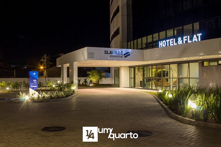 Heron Marinho By 1/4 UmQuarto | Flat Completo | Parque do Po