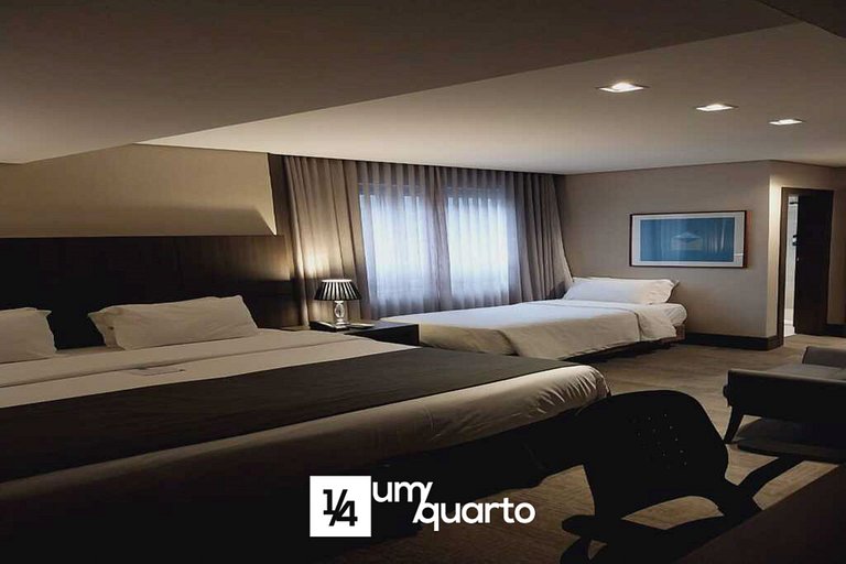 Loft Osório para 3 pessoas by ¼ UmQuarto.