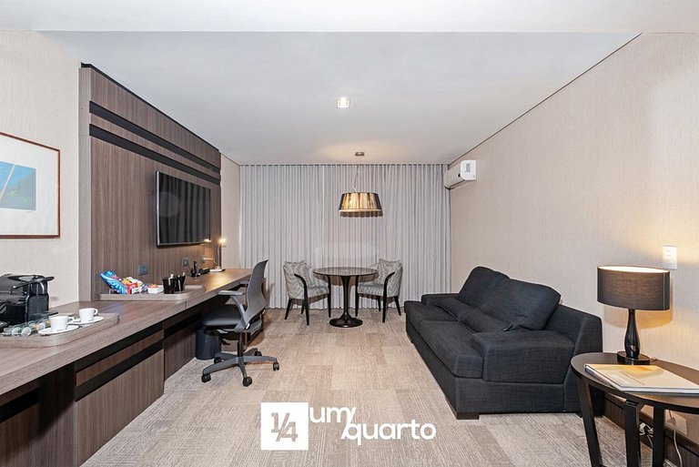 Loft Osório para 4 pessoas by ¼ UmQuarto.
