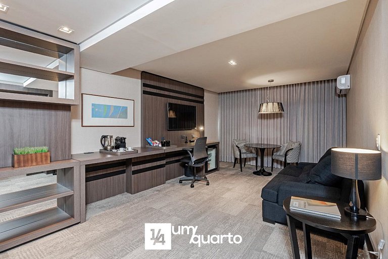 Loft Osório para 4 pessoas by ¼ UmQuarto.