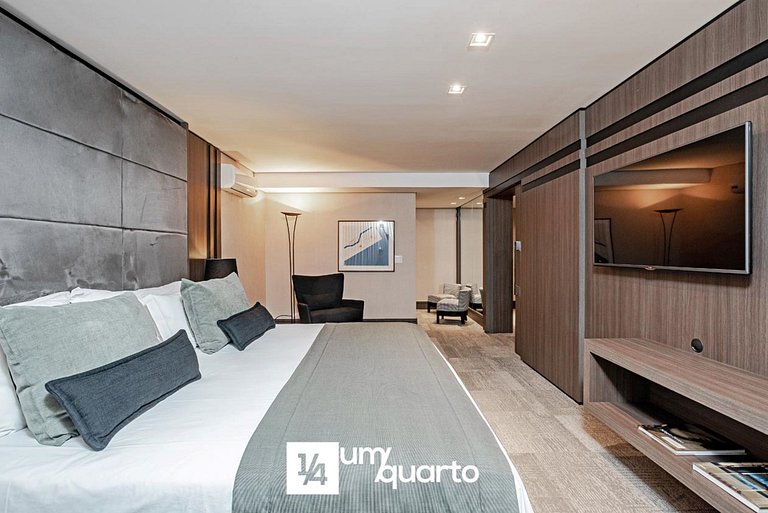 Loft Osório para 4 pessoas by ¼ UmQuarto.