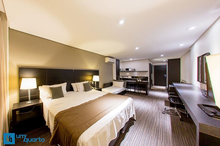 Loft com Cozinha by ¼ UmQuarto 4-PR.
