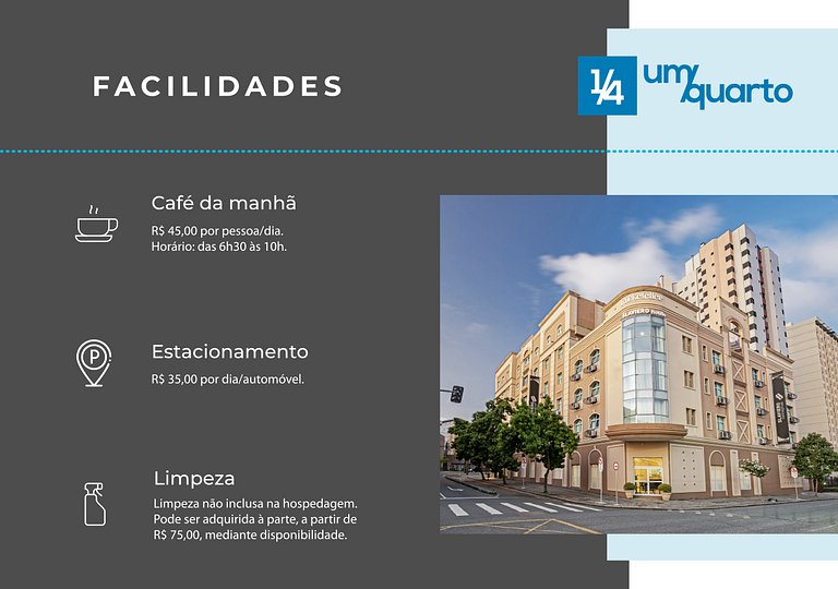 Loft com Cozinha by ¼ UmQuarto 5-PR.