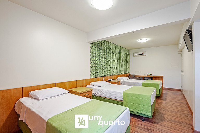 Apto. hotel Slim Congonhas.