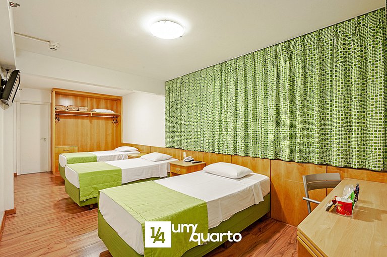 Apto. hotel Slim Congonhas.