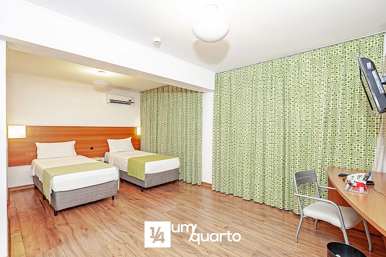 Apto. hotel Slim Congonhas.