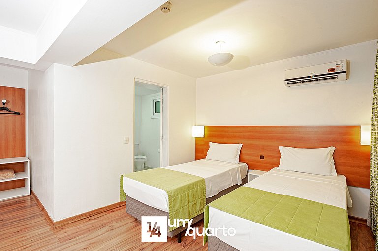 Apto. hotel Slim Congonhas.