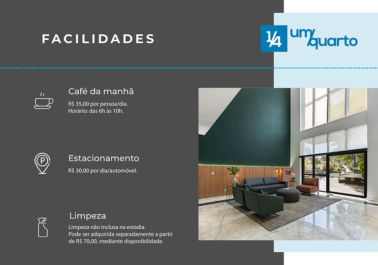 Loft Ibirapuera by ¼ UmQuarto.