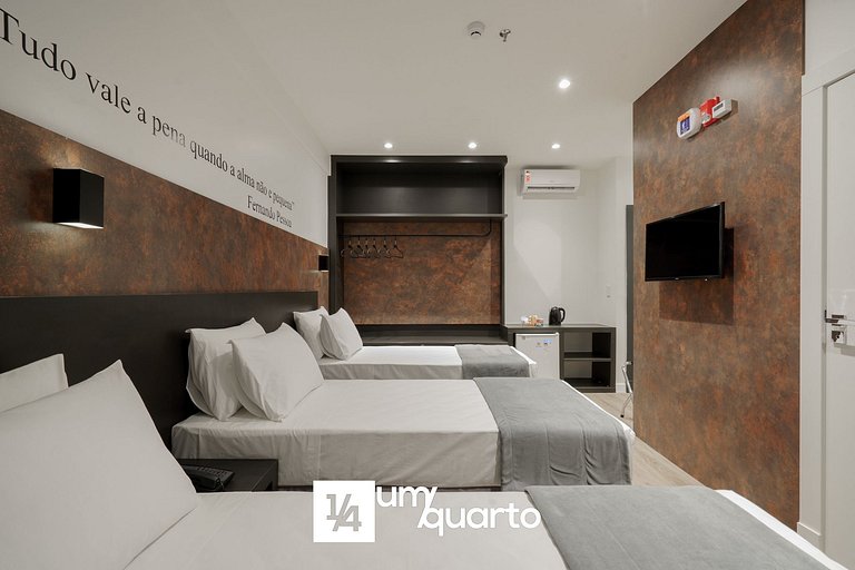 Loft para 3 pessoas by ¼ UmQuarto