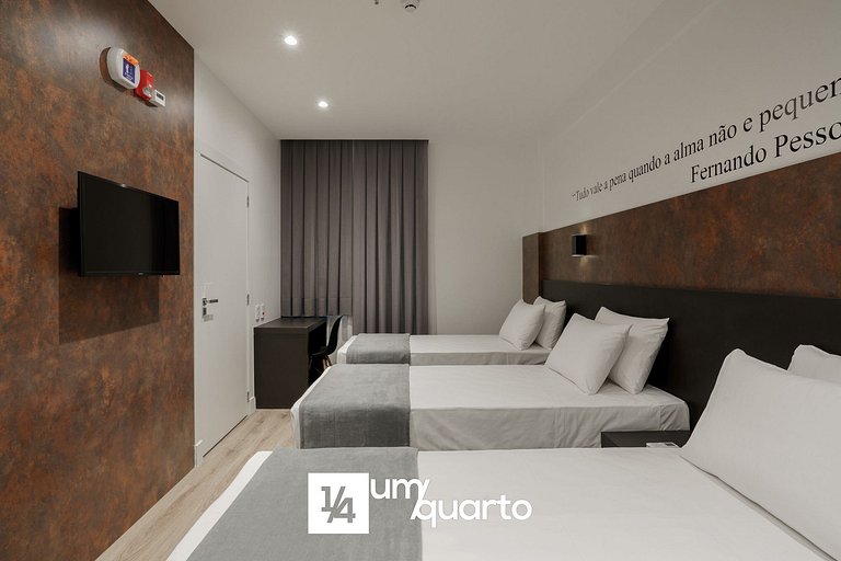 Loft para 3 pessoas by ¼ UmQuarto