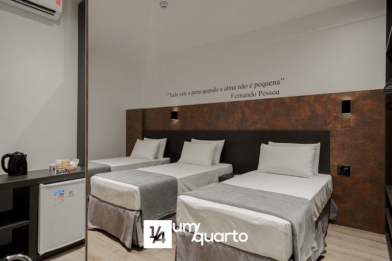 Loft para 3 pessoas by ¼ UmQuarto