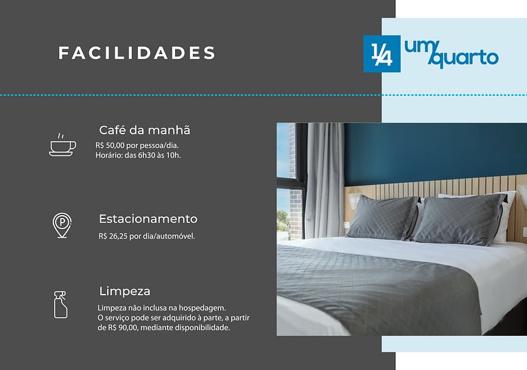 Loft para 4 Pessoas by ¼ UmQuarto.