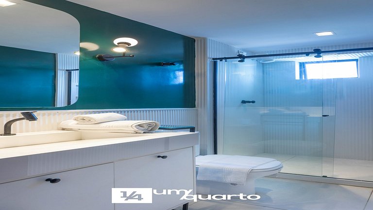 Flat Heron Marinho by ¼ UmQuarto.