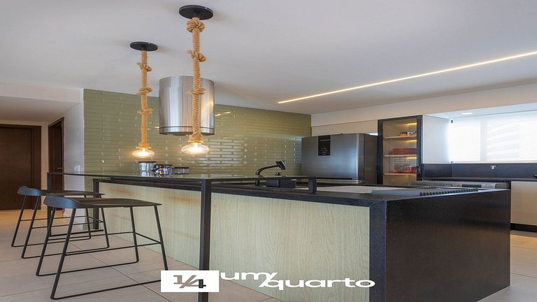 Flat Heron Marinho by ¼ UmQuarto.