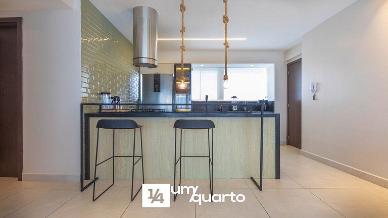 Flat Heron Marinho by ¼ UmQuarto.