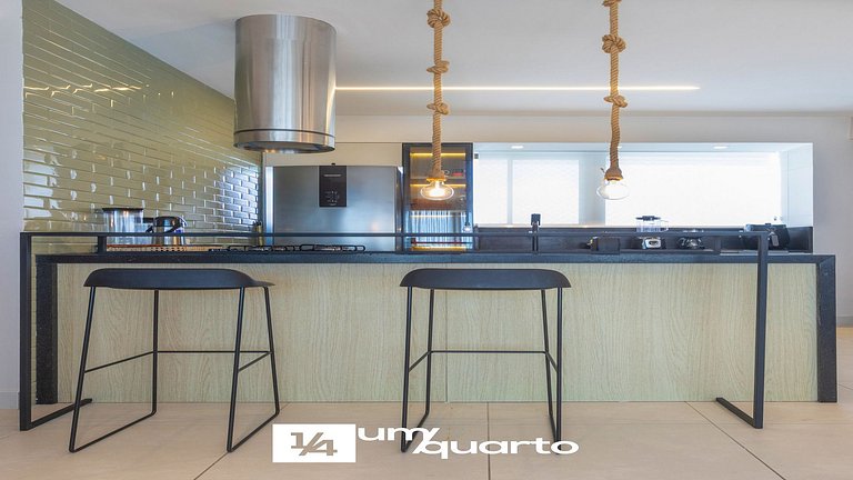 Flat Heron Marinho by ¼ UmQuarto.