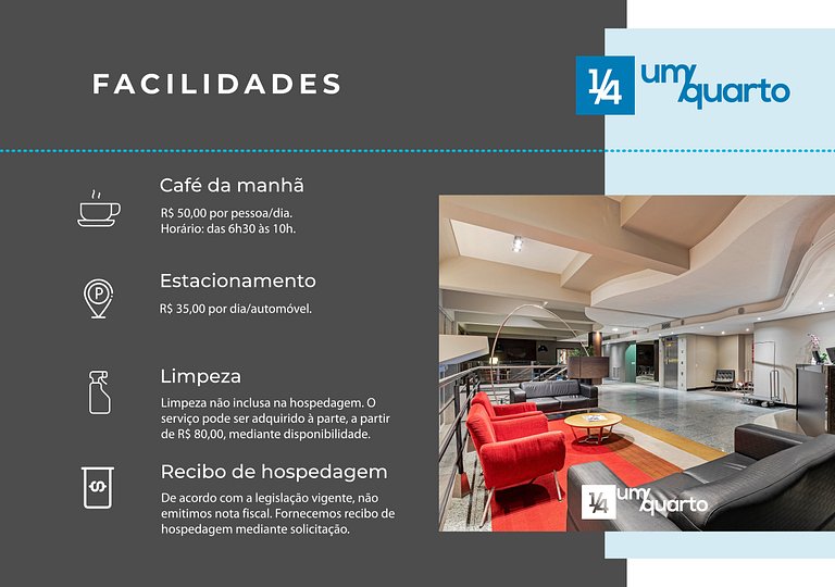 Loft Hercílio Luz by ¼ UmQuarto.