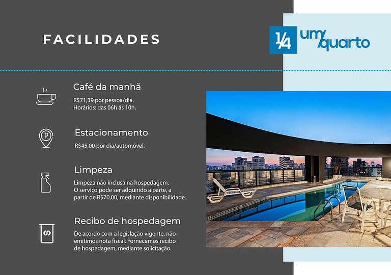 Loft Moema by ¼ UmQuarto.