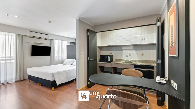 Loft Ibirapuera by ¼ UmQuarto.