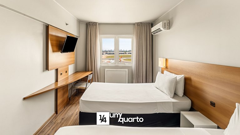 Apto. hotel Slim Congonhas.