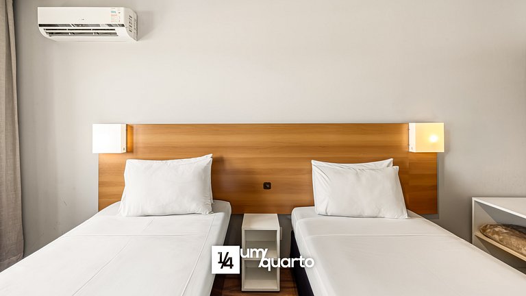 Apto. hotel Slim Congonhas.