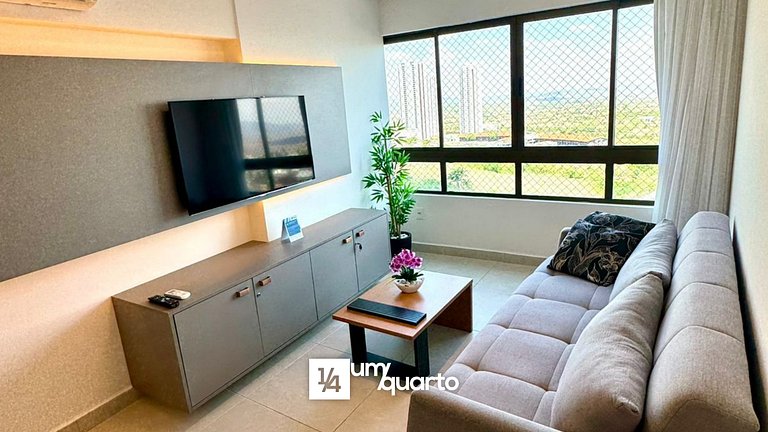 Flat Heron Marinho by ¼ UmQuarto.