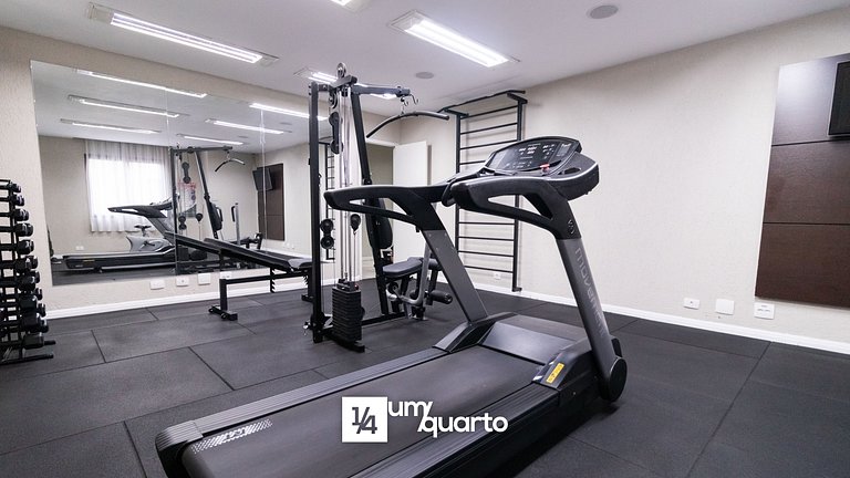 Loft Próx. Shopping Curitiba by ¼ UmQuarto.