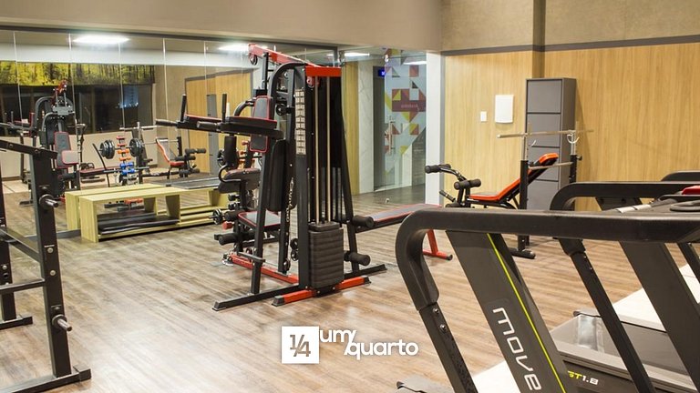 Heron Marinho By 1/4 UmQuarto | Flat Completo | Parque do Po