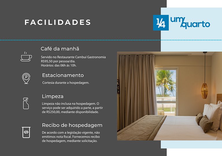 Ponta de Inhambupe Residences By 1/4 UmQuarto  | Beira Mar c