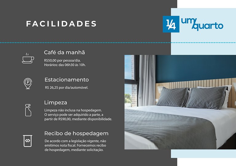 Loft para 4 Pessoas by ¼ UmQuarto.