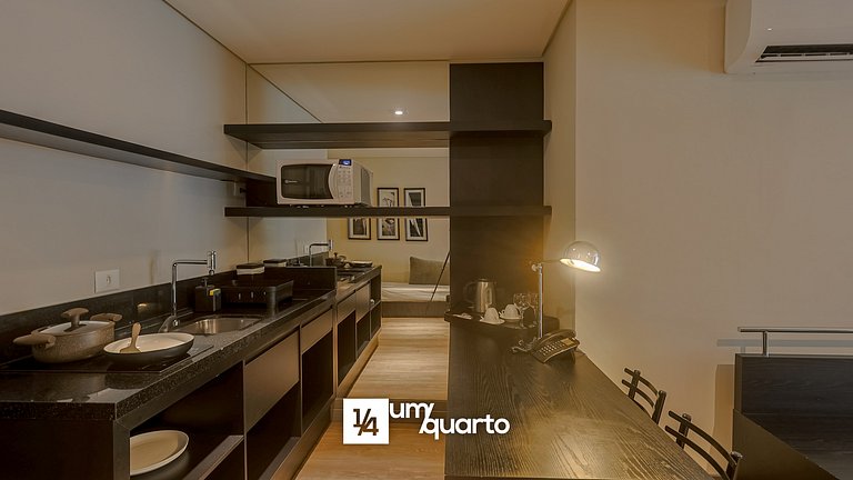 Loft com Cozinha by ¼ UmQuarto 4-PR.